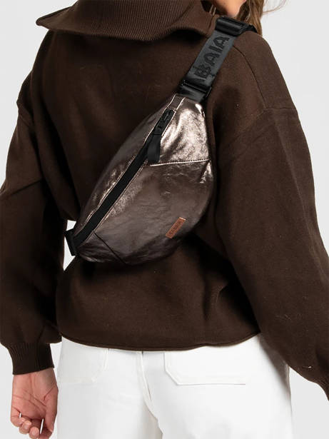 Medium Reversible Belt Bag Cabaia Brown belt bag BELTBAGM other view 1
