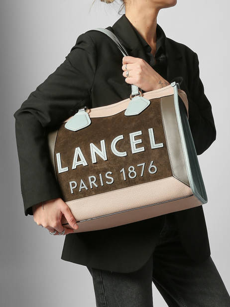 Shoulder Bag Cabas D'ete Leather Lancel Multicolor cabas d'ete A13369 other view 1