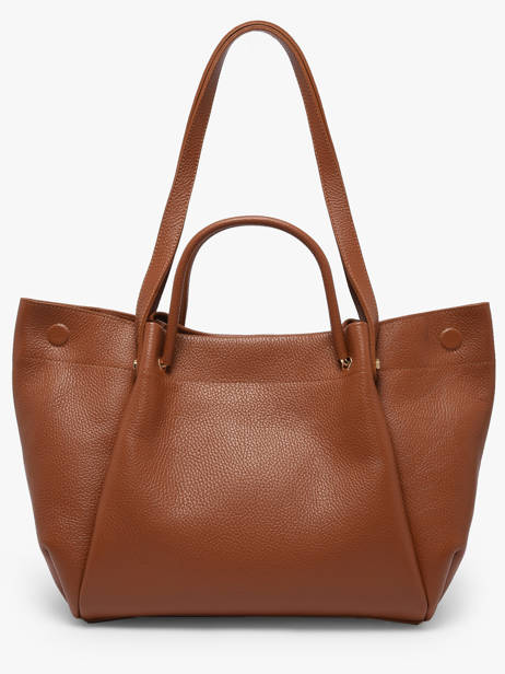 Shoulder Bag Foulonne Double Louisa Leather Lancaster Brown foulonne double louisa 90 other view 3