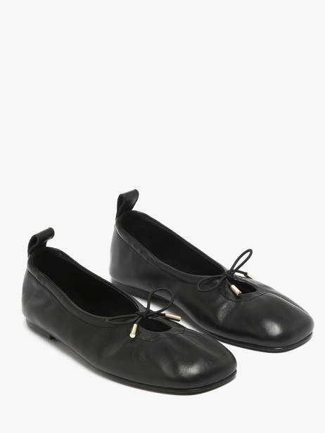 Ballerinas In Leather Alohas Black accessoires 10030304 other view 1