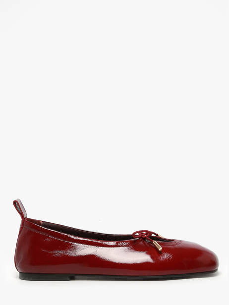 Ballerinas In Leather Alohas Red accessoires 10077602