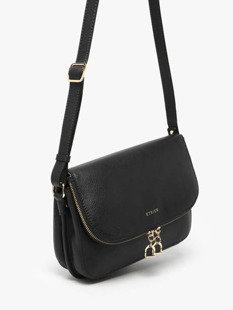Sac Bandoulière M Tradition Cuir Etrier Noir tradition ETRA059M vue secondaire 2