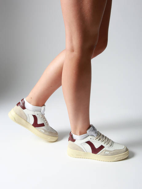 Sneakers En Cuir Victoria Blanc women 1257136 vue secondaire 1
