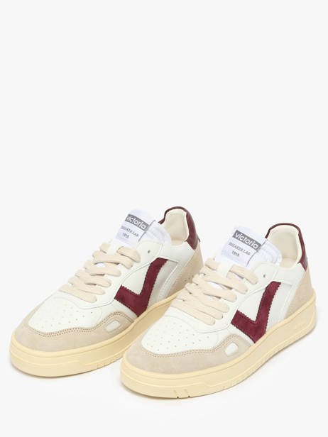 Sneakers En Cuir Victoria Blanc women 1257136 vue secondaire 2