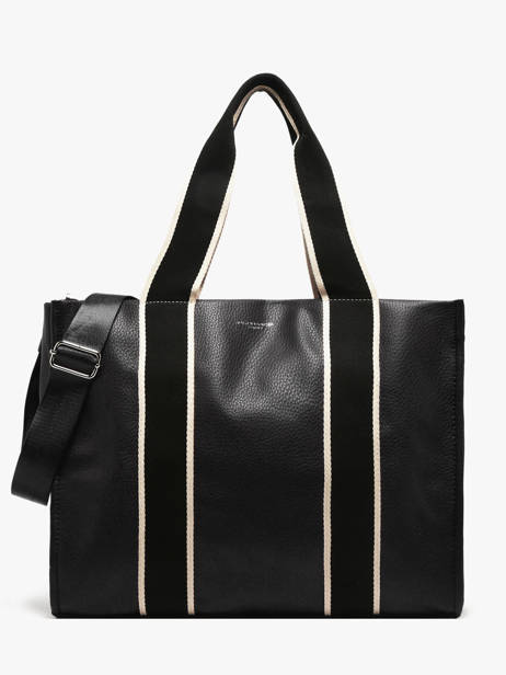 Sac Porté épaule A4 Miniprix Noir wt new grained F6946