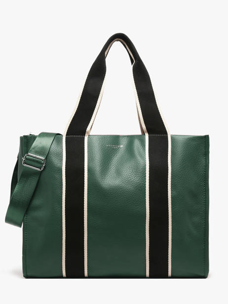 Sac Porté épaule A4 Miniprix Vert wt new grained F6946
