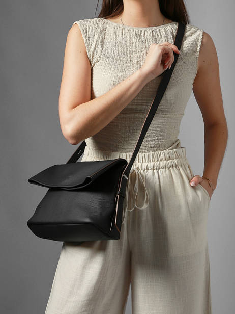 Sac Bandoulière Cavalier Cuir Etrier Noir cavalier ECLR135M vue secondaire 1