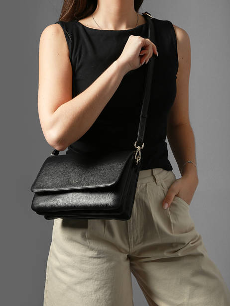 Sac Bandoulière Tradition Cuir Etrier Noir tradition ETRA207M vue secondaire 1