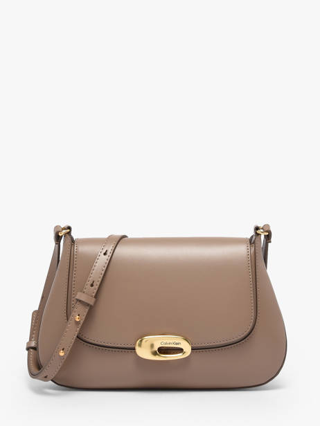Sac Bandoulière Engraved Polyurethane Calvin klein jeans Marron engraved 4F3401G