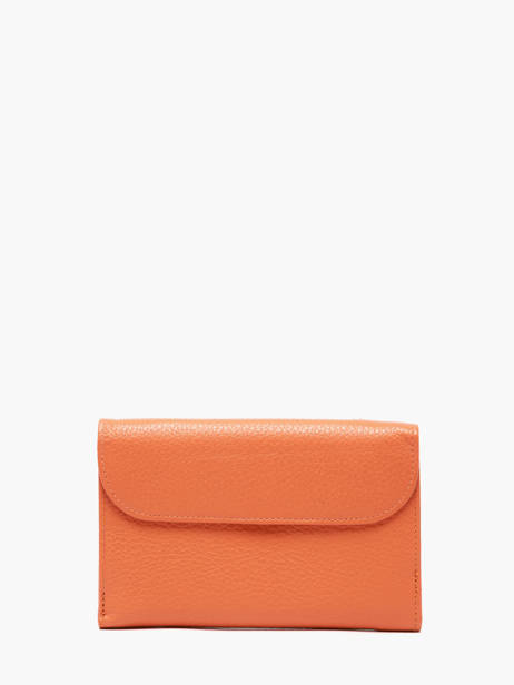 Wallet Caviar Leather Crinkles Orange caviar 15020 other view 4