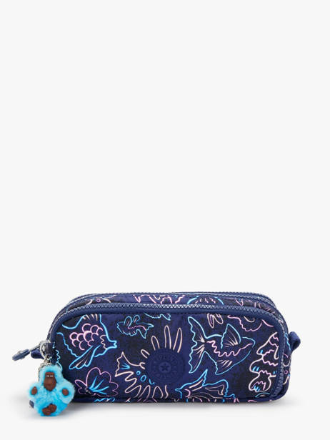 Trousse 3 Compartiments Kipling Bleu back to school / pbg PBGI3560