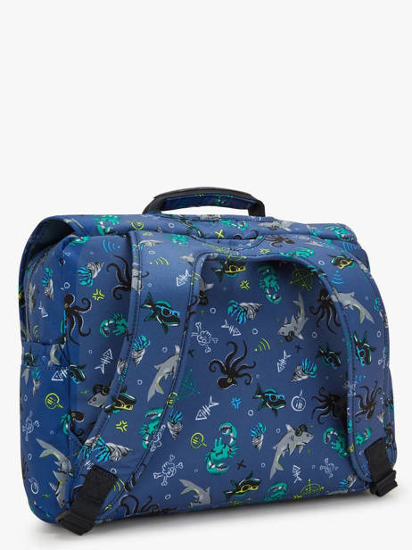 Cartable 1 Compartiment Kipling Bleu back to school / pbg PBGI3652 vue secondaire 4