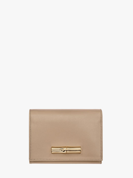 Longchamp Le roseau sleek Portefeuilles Marron
