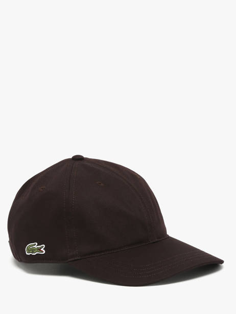 Casquette Lacoste Marron accessoires RK044000 vue secondaire 1