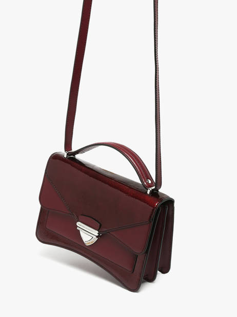 Sac Bandoulière Madame George Star Cuir Paul marius Rouge star MGEORSTA vue secondaire 1