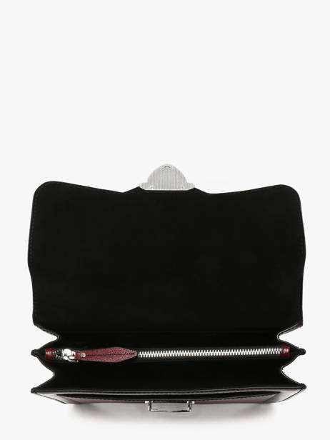 Sac Bandoulière Madame George Star Cuir Paul marius Rouge star MGEORSTA vue secondaire 2