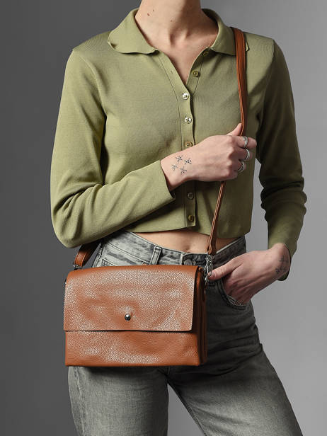 Sac Bandoulière Wt Grained Miniprix Marron wt grained H6990 vue secondaire 1