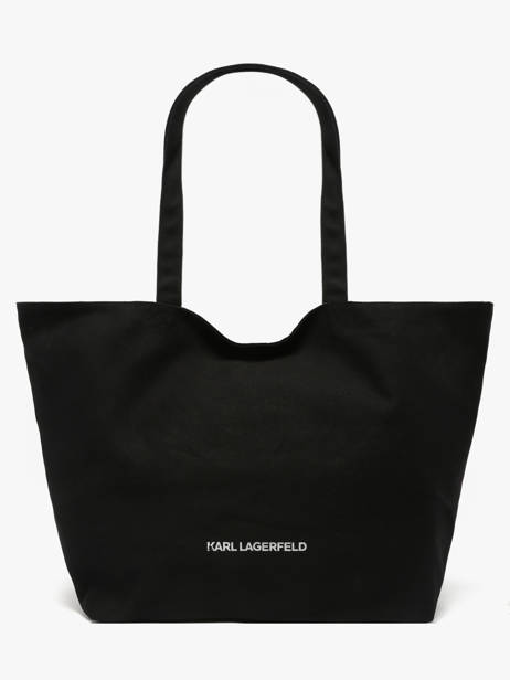 Sac Porté épaule K Essential Coton Karl lagerfeld Noir k essential B1W50087 vue secondaire 3