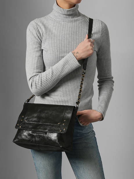 Sac Bandoulière Felizia Cuir Pieces Noir felizia 17116819 vue secondaire 1