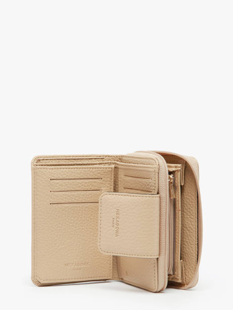 Portefeuille Zora Hexagona Beige zora 868462 vue secondaire 1