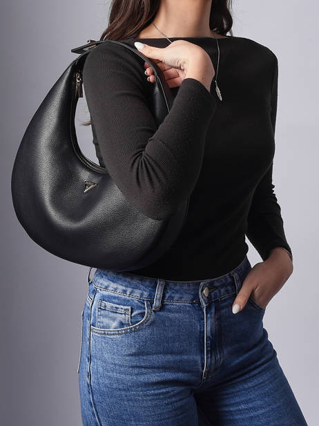 Sac Porté épaule Evie Guess Noir evie BG966402 vue secondaire 1