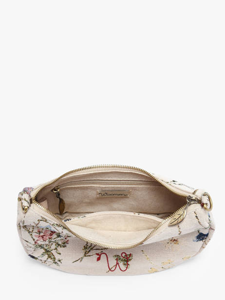 Shoulder Bag Alocasia Cotton Woomen Beige alocasia WALO18 other view 3