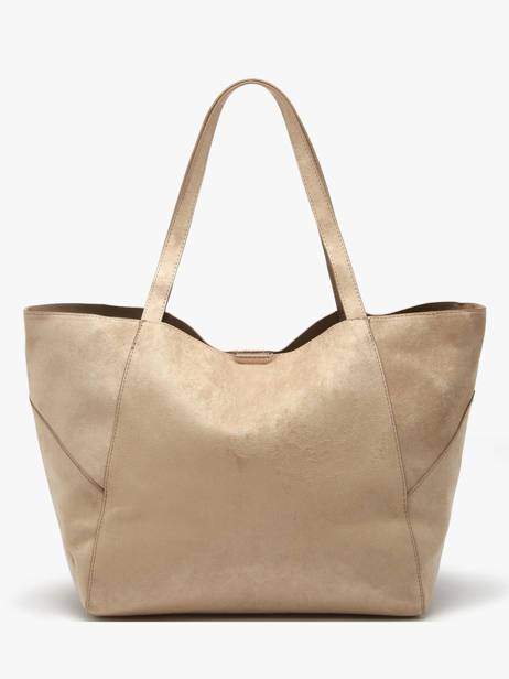 Shoulder Bag Velvet Miniprix Beige velvet M9457 other view 3