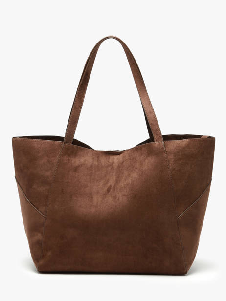 Sac Porté épaule Velvet Miniprix Marron velvet M9457 vue secondaire 2