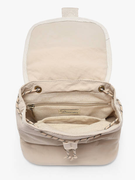 Sac à Dos Woomen Beige primevere WPRI03 vue secondaire 3