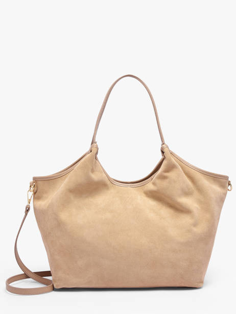 Shoulder Bag Velvet Caviar Leather Milano Beige velvet caviar VC241110