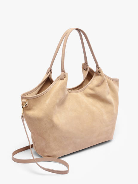 Shoulder Bag Velvet Caviar Leather Milano Beige velvet caviar VC241110 other view 2