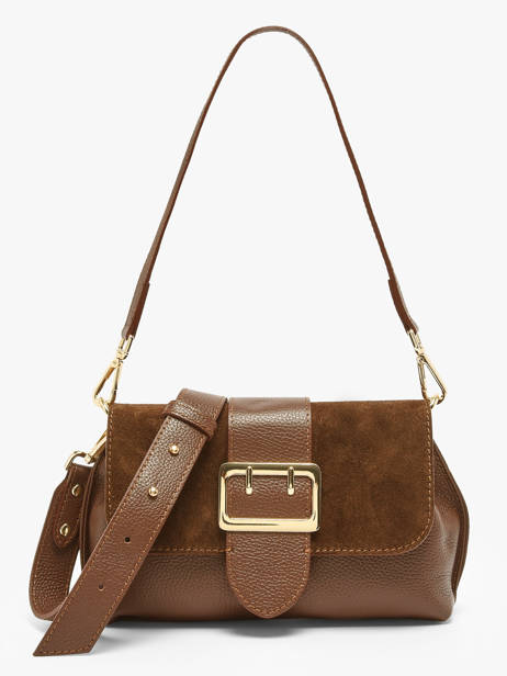 Sac Porté Main Velvet Caviar Cuir Milano Marron velvet caviar VC25114