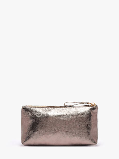Pouch Nine Leather Milano Silver nine NI22114 other view 2