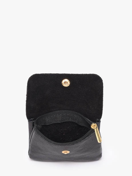 Porte-monnaie Cuir Milano Noir nine NI23092 vue secondaire 1