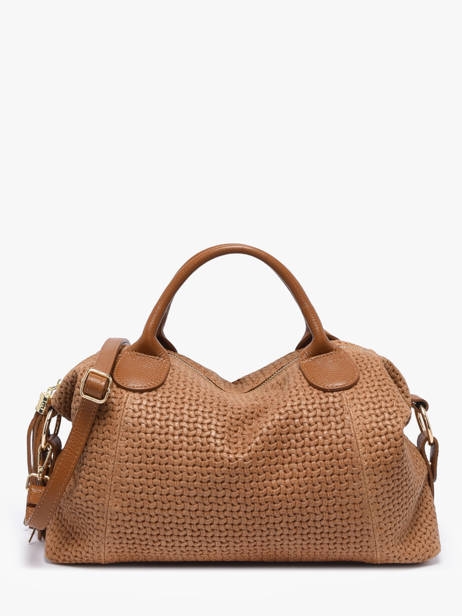 Sac Porté Main Beautiful Cuir Milano Marron beautiful BE25111