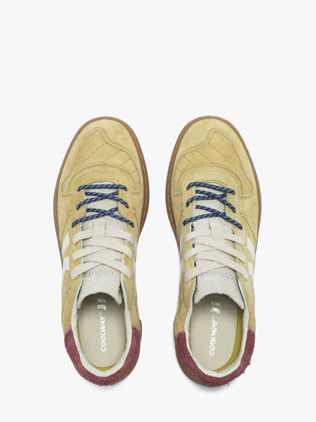 Sneakers En Cuir Coolway Jaune men 8693817 vue secondaire 3