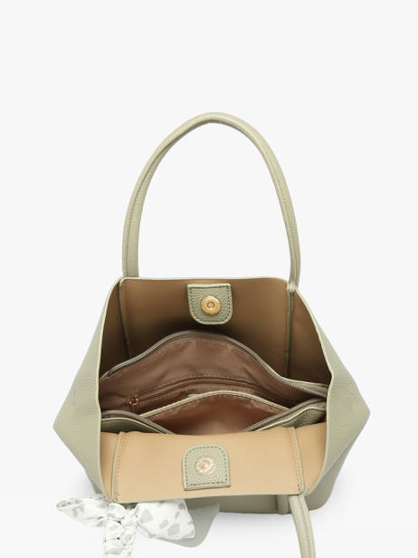 Sac Porté Main Grained Miniprix Vert grained A713 vue secondaire 1