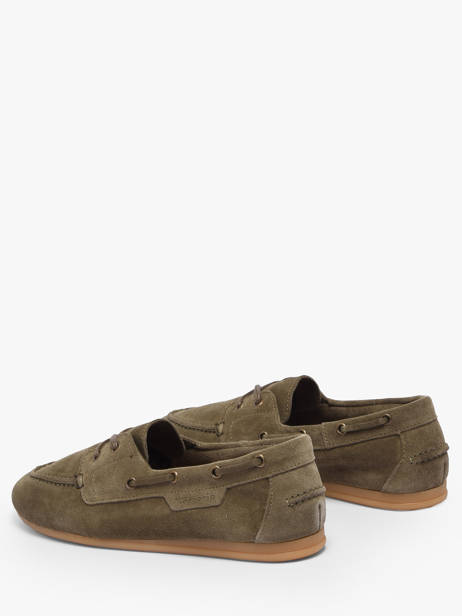 Boat Shoes In Leather Tamaris Green women 44 other view 2