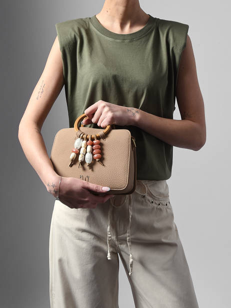 Crossbody Bag Camomille Pearl Woomen Beige camomille pearl WCAE1S other view 1