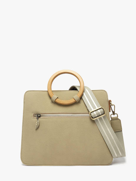 Sac Porté Main Camomille Pearl Woomen Vert camomille pearl WCAE1M vue secondaire 5
