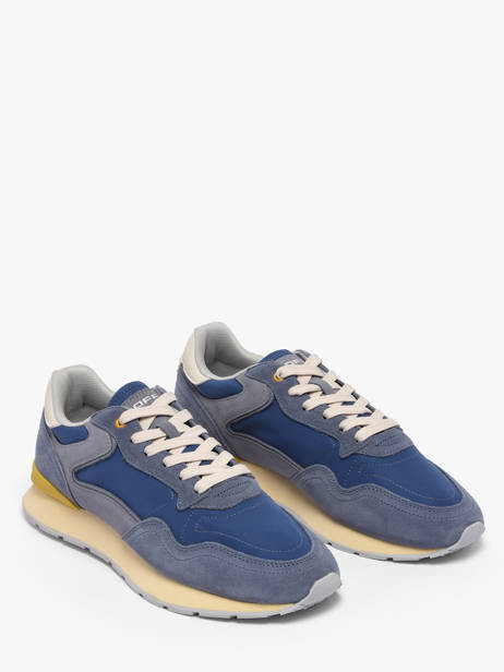 Sneakers En Cuir Hoff Bleu men 12602011 vue secondaire 1