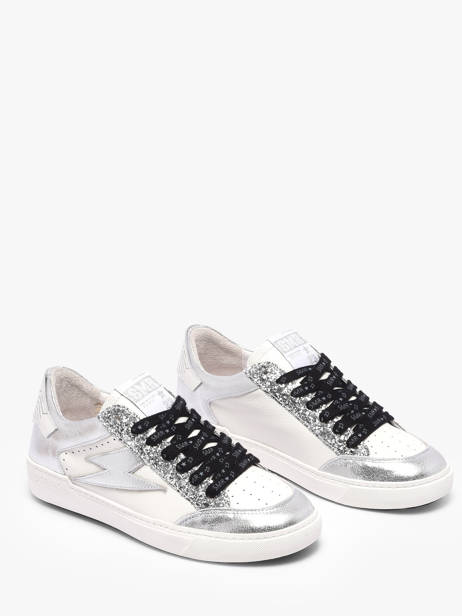 Sneakers En Cuir Semerdjian Blanc women NOUBA438 vue secondaire 1