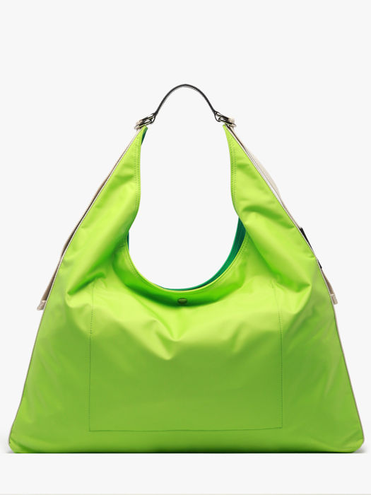 Longchamp Re-play nylon Hobo bag Green