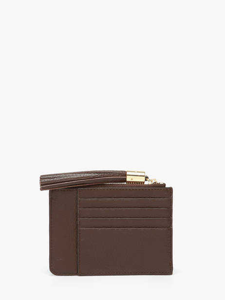 Card Holder Premier Flirt Leather Lancel Brown premier flirt A14033 other view 2