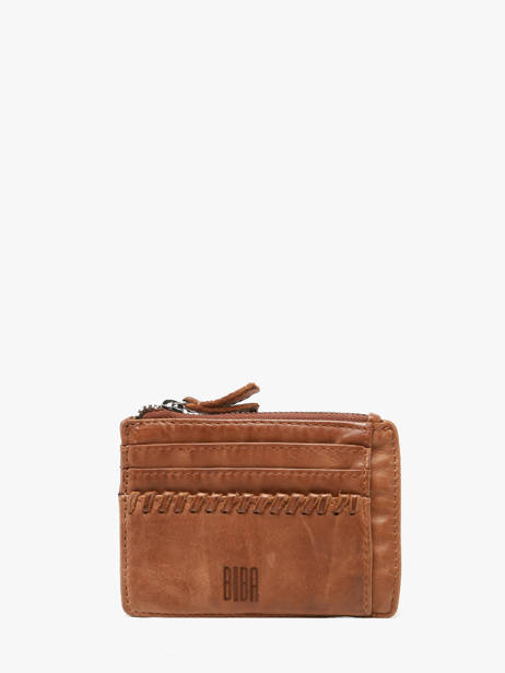Card Holder Heritage Leather Biba Brown heritage WIN8L