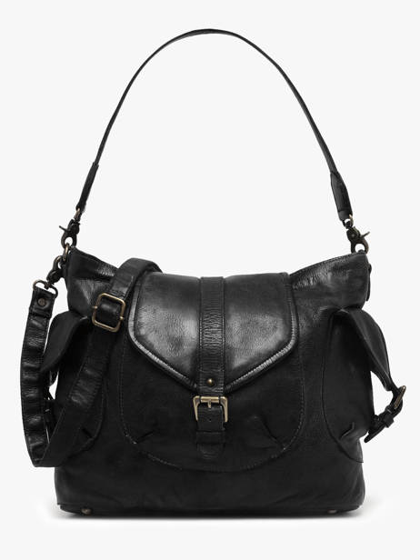 Shoulder Bag Heritage Leather Biba Black heritage CLT1L