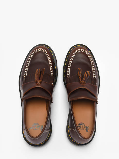 Moccasins Adrian In Leather Dr martens Brown men 42849200 other view 3