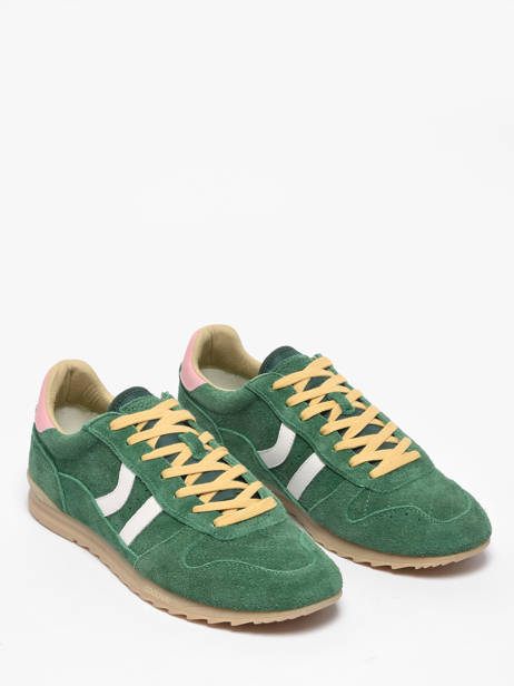 Sneakers In Leather Coolway Green men 8663807 other view 1