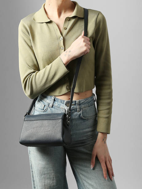 Crossbody Bag Confort Leather Hexagona Blue confort 466745 other view 1