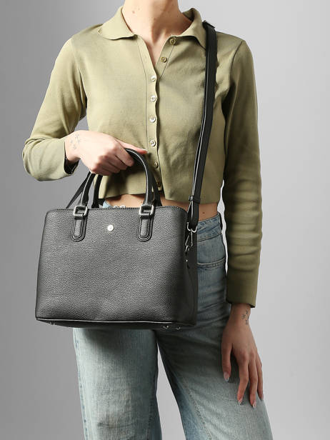 Satchel Maya Hexagona Black maya 2120200 other view 1